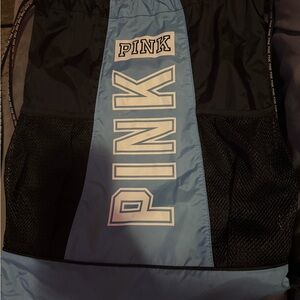 VS Pink Drawstring Bag